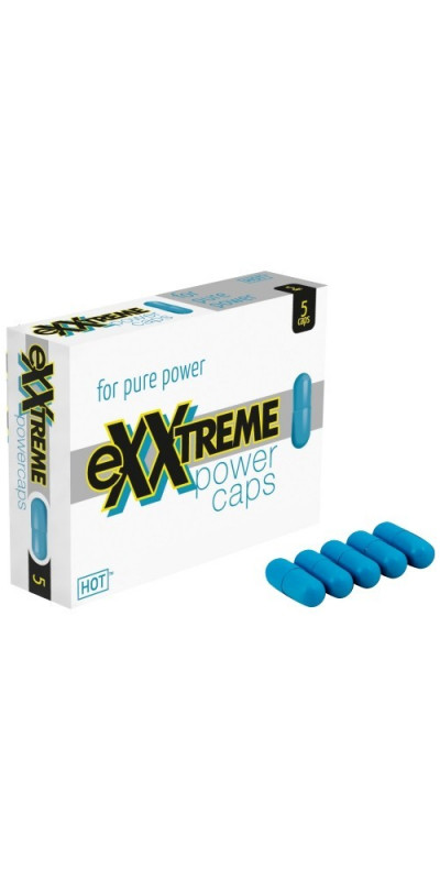 EXXTREME POWER CAPS CÁPSULAS ESTIMULANTES P HOMEM 5UN